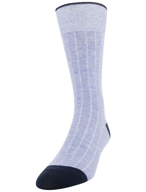 George Men's Dot Crew Socks, 6 Pairs