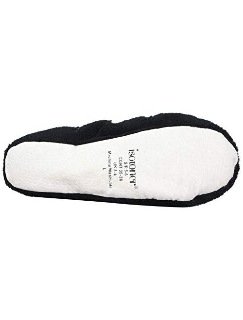 isotoner Women's 2 Pack Ballerina Embroidered and Solid Ballet Flat