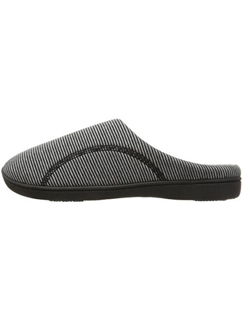 isotoner Women's Athena Slip On Cushioned Slipper with All Around Memory Foam for Indoor/Outdoor Comfort