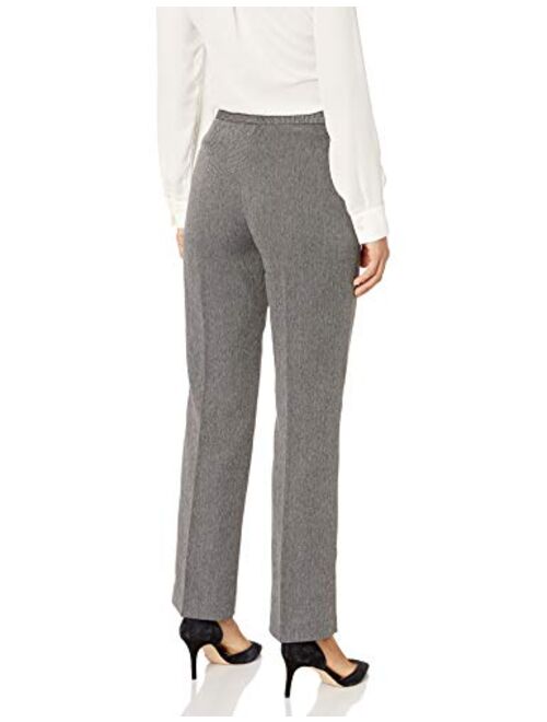 Le Suit Women's 2 Button Peak Lapel Melange Herringbone Pant Suit