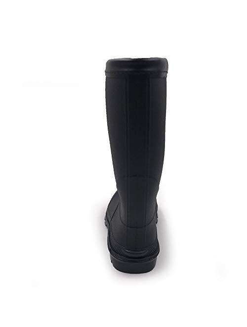 Amoji Kids Rain Shoes Easy On Rubber Rain Boots (Toddler/Little Kid/Big Kid)