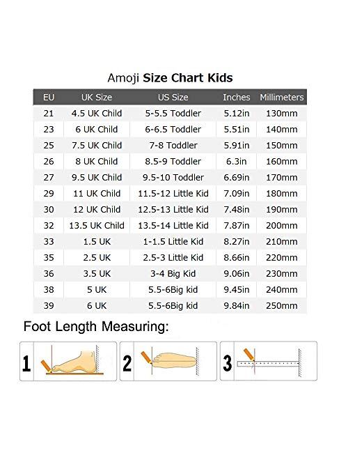 Amoji Kids Rain Shoes Easy On Rubber Rain Boots (Toddler/Little Kid/Big Kid)