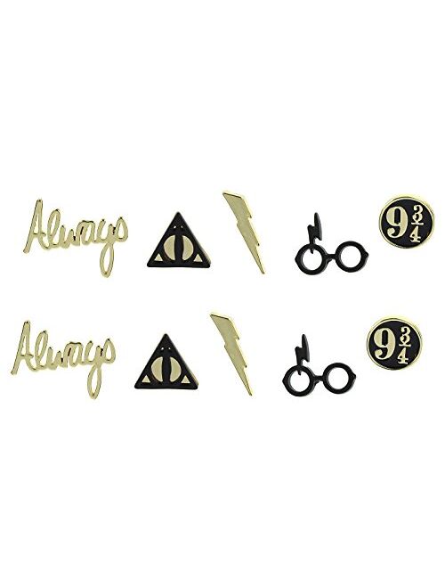 Bioworld Harry Potter Fashion Harry Potter Earrings - Harry Potter Gift for Girls Harry Potter Accessories - Harry Potter Jewelry