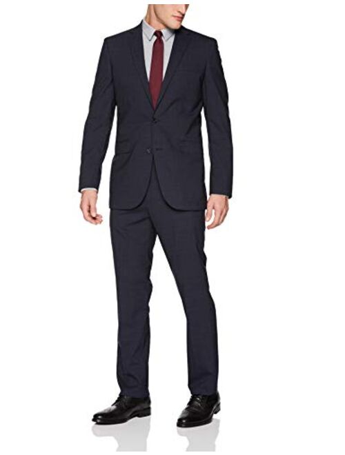 Kenneth Cole New York Men's Slim Fit 2 Button Wool Stretch Suit