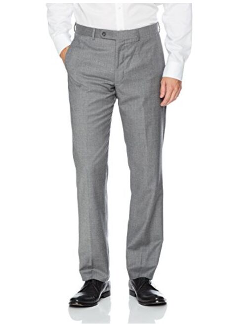 Vince Camuto Men's Slim Fit 100% Wool Light Grey Solid Suit