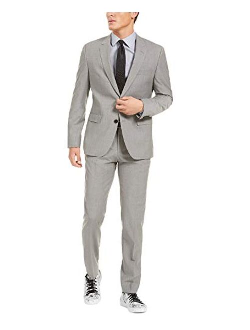 Hugo Boss Men's Modern Fit Suit 2 Piece Luxurious Business 100% Virgin Wool by Hugo