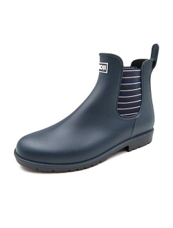 Unisex Ankle Chelsea Rain Short Boots
