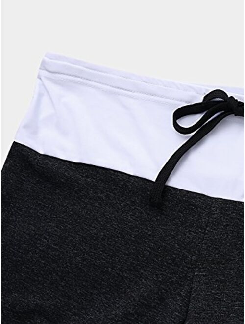 SEASUM Women's Loose Casual Pajama Pants Palazzo Lounge Pants Wide Leg PJ Bottoms Drawstring