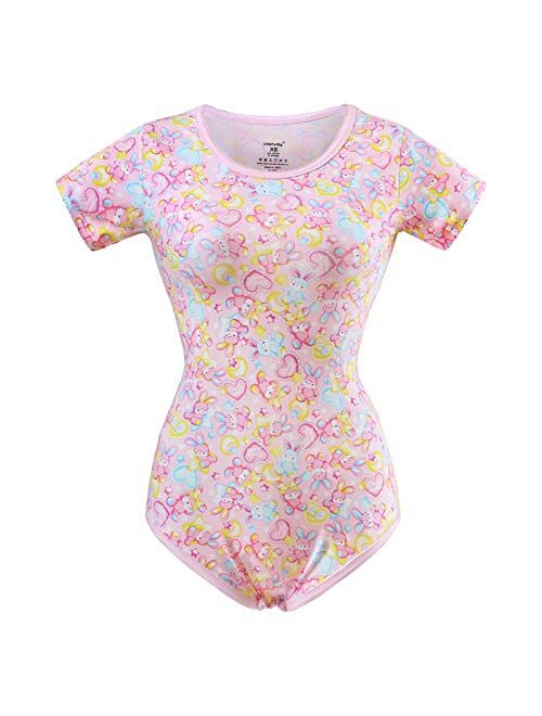 Littleforbig Cotton Romper Onesie Pajamas Bodysuit - Bedtime Bunny