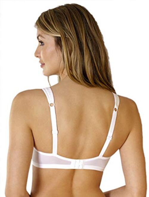 Rosme Womens Balconette Bra with Padded Straps, Collection Viola