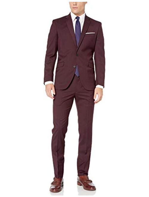 Kenneth Cole REACTION Men's Slim Fit Performance Suit with Stretch