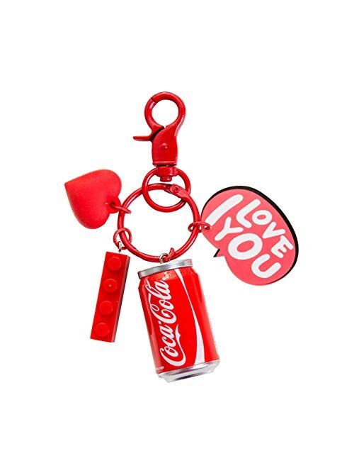 Key Ring Ornaments Keychain Fashion Creative Can Key Chain Men and Women Car Bag Pendant Key Rings