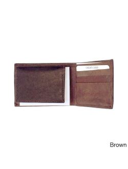 Flash eSales Men's Classic Bi-fold Genuine Leather Wallet