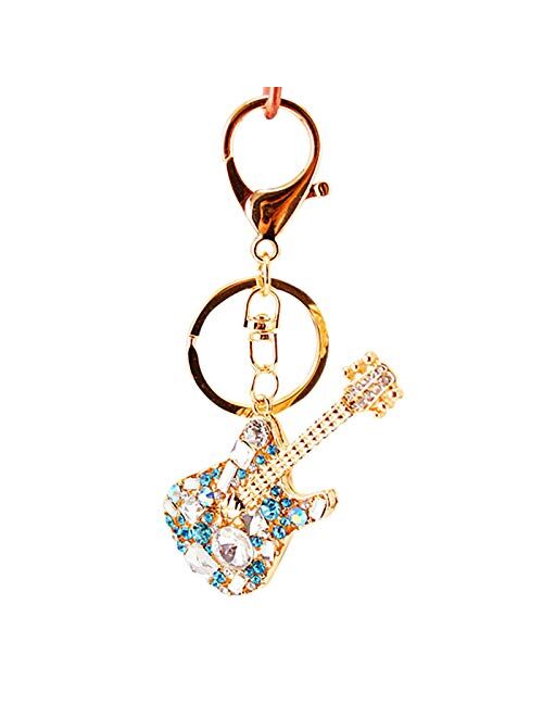 Women's Keyrings & Keychains Creative Diamond Inlaid Key Chain Bag Pendant Purse Bag Keys Charm Gift