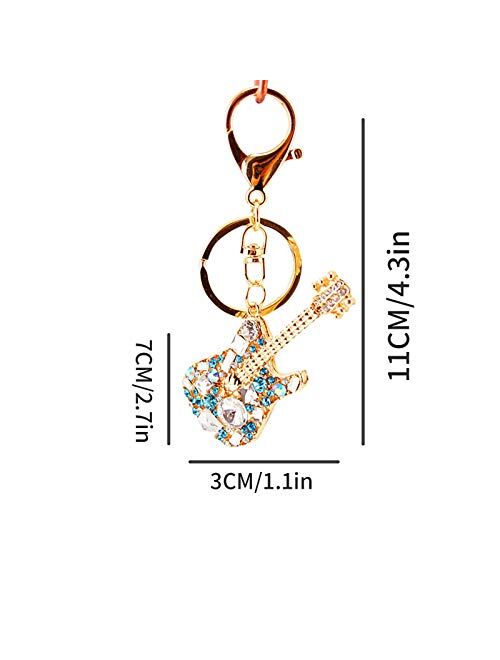 Women's Keyrings & Keychains Creative Diamond Inlaid Key Chain Bag Pendant Purse Bag Keys Charm Gift