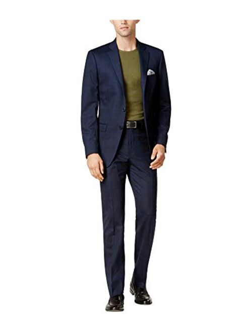 Calvin Klein Mens Slim-Fit Two Button Formal Suit