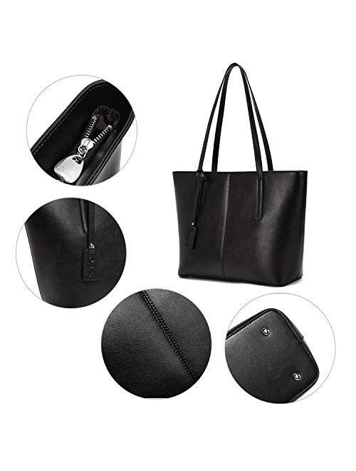 BOSTANTEN Women Handbag Genuine Leather Tote Shoulder Purses