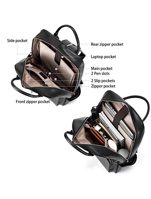 Buy BOSTANTEN Laptop Backpack for Women 15.6 inch Computer Genuine 