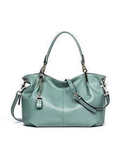 Women's Leather Handbags Tote Shoulder Purse Top-handle Crossbody Bag
