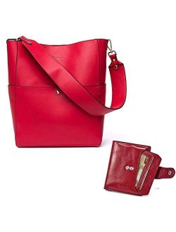 Buy BOSTANTEN Women's Leather Designer Handbags Tote Purses 