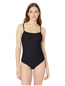 Women's Shirred One Piece Swimsuit