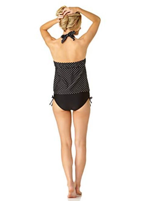 Catalina Women's Halter Tankini Swimsuit