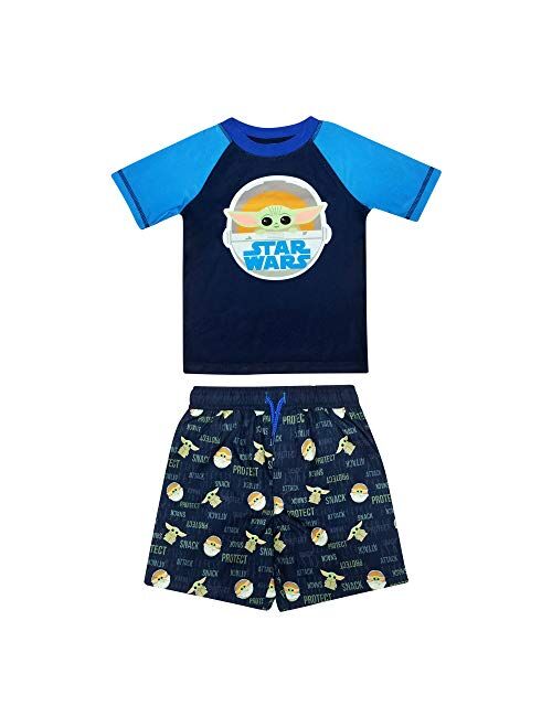 Dreamwave 2 Piece Rash Guard & Swim Trunks Set