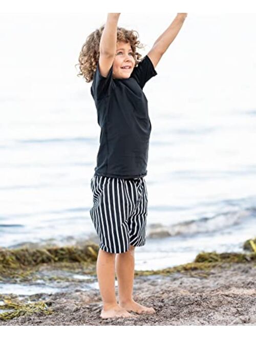 RuggedButts Baby/Toddler Boys Swim Trunks w/Adjustable Waist