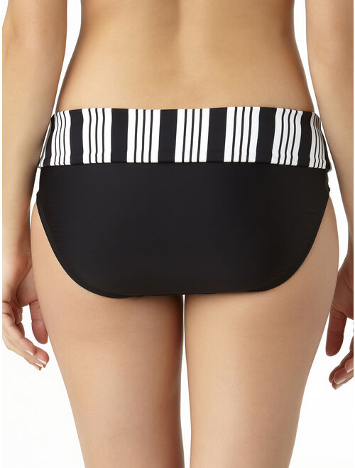Catalina Fashion Women's Melbourne Stripe Scoop Swimsuit Bottom