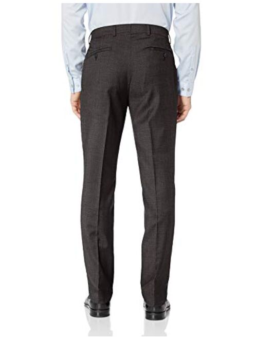 Kenneth Cole New York Men's Travel Ready Wool 32" Finished Bottom Hem Suit