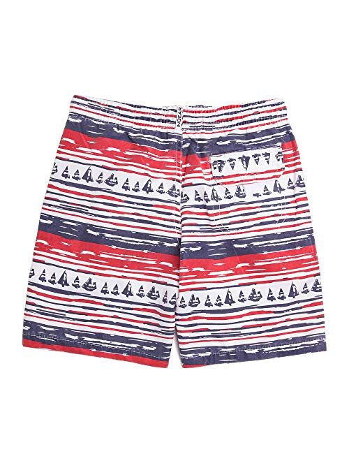 INGEAR Little Boys Quick Dry Beach Board Shorts Kids Swim Trunk Swimsuit Beach Shorts Swim Trunk for Boys