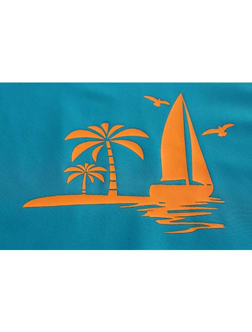 HowJoJo Boys Short Sleeve Rash Guard Shirts Swim Shirt UPF 50+