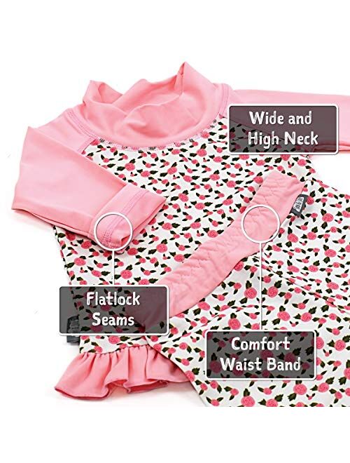 JAN & JUL UPF 50+ Long Sleeve Swim Shirts OR Sets for Baby, Toddler, Kids | Girls or Boys