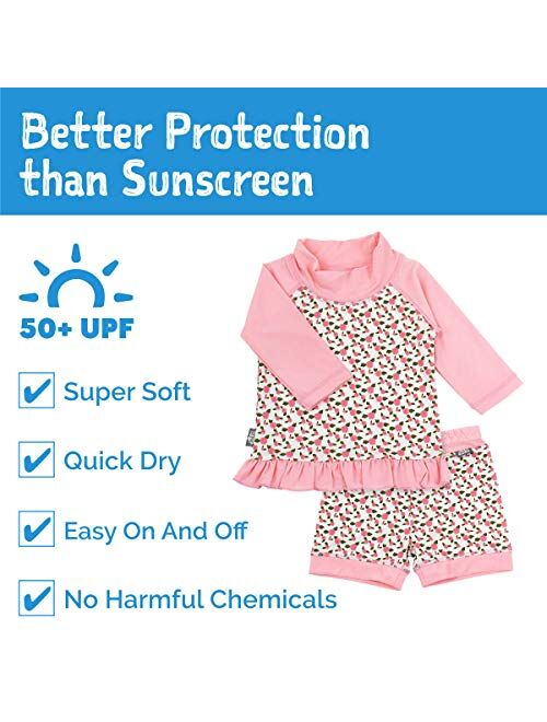 JAN & JUL UPF 50+ Long Sleeve Swim Shirts OR Sets for Baby, Toddler, Kids | Girls or Boys