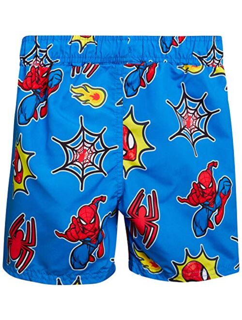 Marvel Boys Spider-Man Swim Trunk Shorts (Toddler & Boys)