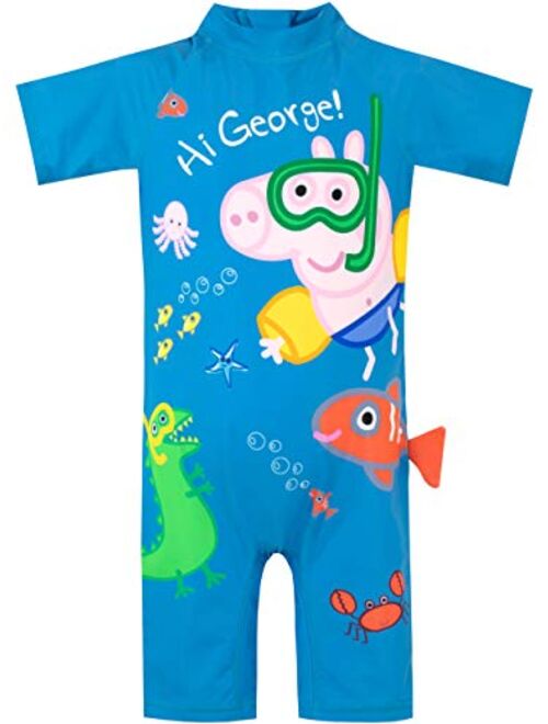 Peppa Pig Boys' George Pig Swimsuit