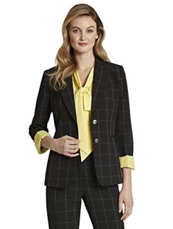 Women's 2 Button Roll Sleeve Jacket