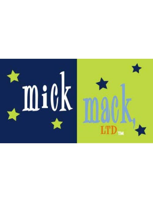 Mick Mack Boys' 2-Piece UPF 50+ Rash Guard and Swimsuit Trunks Set with Shark Prints (Infant, Toddler & Little Boys)