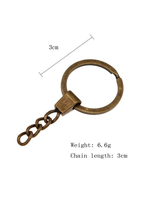 Xunsdzsw Key Holder Metal Elephant Keychain Statue Key Chain Pendant Charms Women Jewelry Cute Keychain for Keys Jewelry Gift (Color : Light Blue)