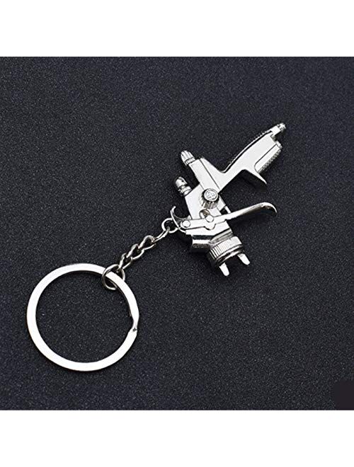 JZYZSNLB Keychain 1pc Creative Keychain Car Paint Painter Spray Keyring Model Key Chain Alloy Party Gift Pendant