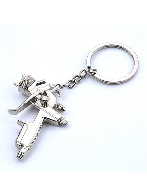 JZYZSNLB Keychain 1pc Creative Keychain Car Paint Painter Spray Keyring Model Key Chain Alloy Party Gift Pendant