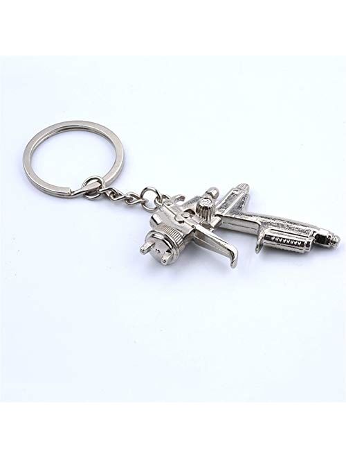 JZYZSNLB Keychain 1pc Creative Keychain Car Paint Painter Spray Keyring Model Key Chain Alloy Party Gift Pendant