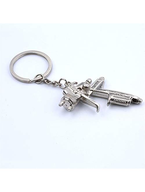 JZYZSNLB Keychain 1pc Creative Keychain Car Paint Painter Spray Keyring Model Key Chain Alloy Party Gift Pendant