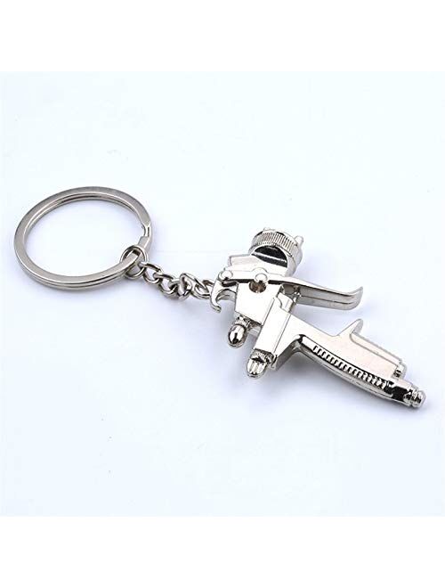 JZYZSNLB Keychain 1pc Creative Keychain Car Paint Painter Spray Keyring Model Key Chain Alloy Party Gift Pendant