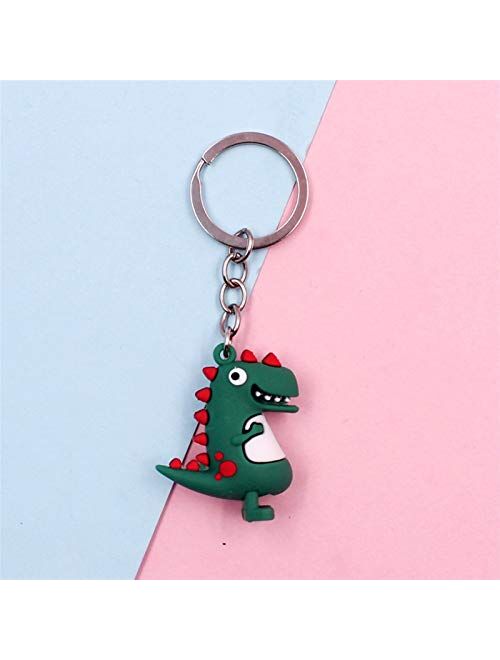 JZYZSNLB Keychain New Keychain Creative Keychain Mobile Phone Bag Car Cute Pendant (Color : Green)