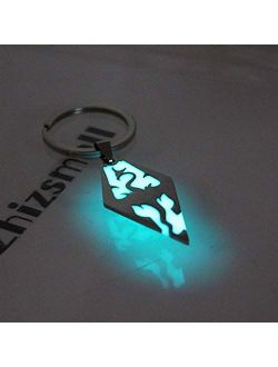 JZYZSNLB Keychain Keychain Keychain Fashion Pendant Glow in The Dark car Key Chain Bag Pendant