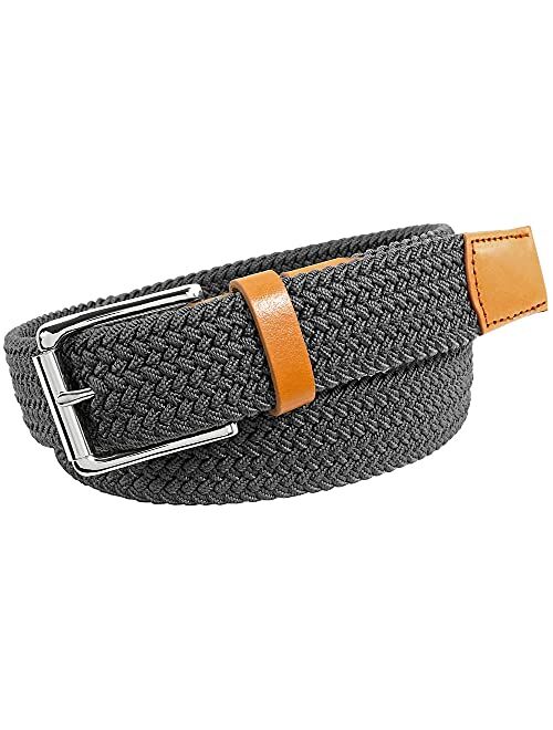 Florsheim Men's Koufax Elastic Woven Casual 35mm Belt