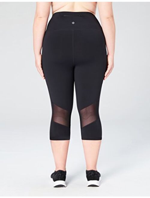 Amazon Brand - Core 10 Women's (XS-3X) 'Build Your Own' Onstride Run Capri Legging - 19"