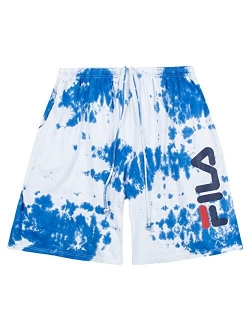 Men Big and Tall Print Cotton Jersey Athletic Lounge Gym Shorts for Men