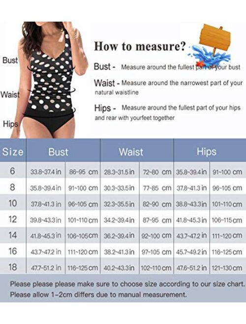 Upopby Women's One Piece Swimsuit Tummy Control Padded Athletic Training Swimwear V Neck Slimming Bathing Suit Plus Size